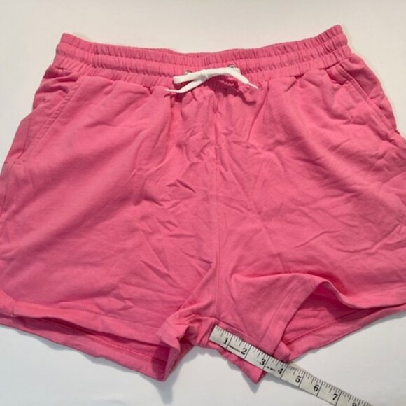 Go Softwear Size XL Pacific French Terry Shorts w/Side Pockets - Flamingo Pink - Picture 3 of 13